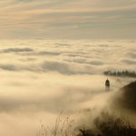 Mombarcaro - nella nebbia