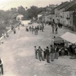 Paroldo e la piazza centrale - foto d'archivio